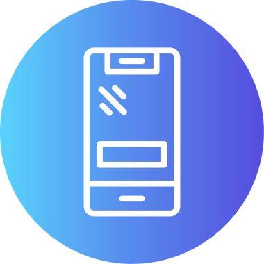 hareket eden telefon vektör çizim