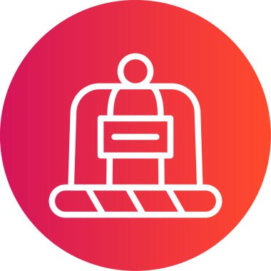 İnsan simgesinin vektör illüstrasyonu