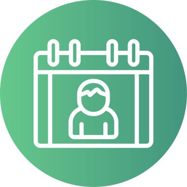 Bir b eksikliği simgesinin vektör çizimi