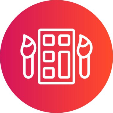 Modern eğitim ikonunun vektör illüstrasyonu