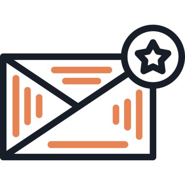 e-posta simgesi doldurulmuş özet biçimi