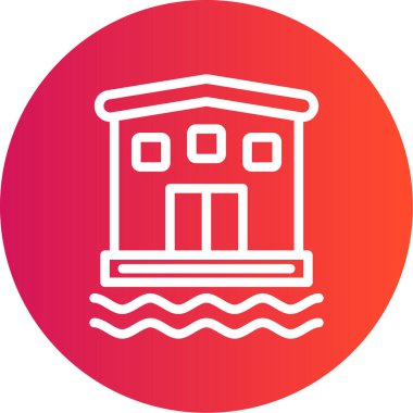 Modern b 'nin vektör illüstrasyonu eksik simgesi