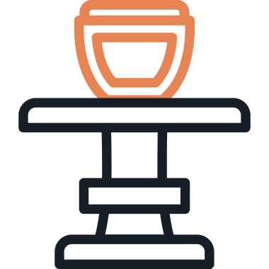 seo modern simgesinin vektör illüstrasyonu