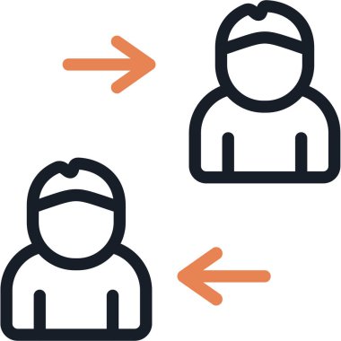 kullanıcı simgesi vektör işareti