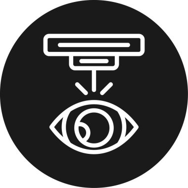 gözetim simge vektör çizim