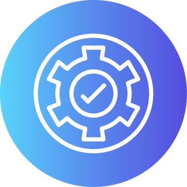 ayar simgesi vektör illüstrasyonu