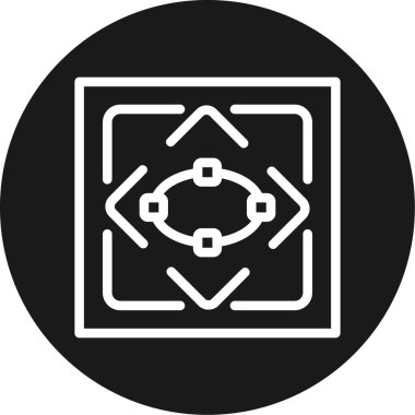 Modern b 'nin vektör illüstrasyonunda müziğin eksik simgesi