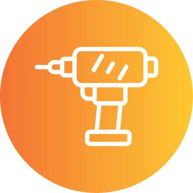 tornavida ikonu vektör çizimi