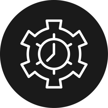 Sikke ayarları vektör simgesi