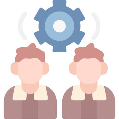 iş ve kullanım için iş düzeyi simgesi