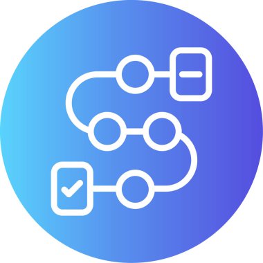 şebeke. Web simgesi basit illüstrasyon