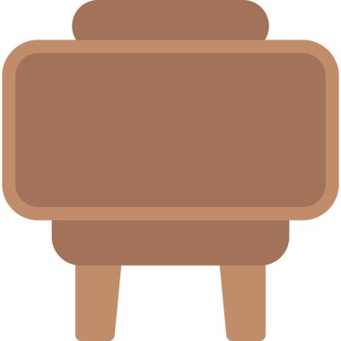 Kahve. Web simgesi basit illüstrasyon