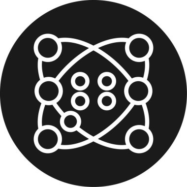 seo modern simgesinin vektör illüstrasyonu