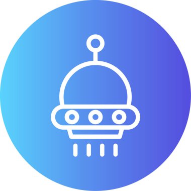 robot ikon vektör illüstrasyonu