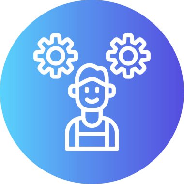 seo modern simgesinin vektör illüstrasyonu