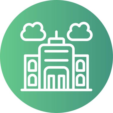 Yapı simgesinin vektör illüstrasyonu