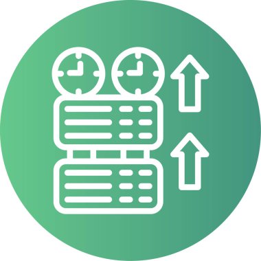 Seo simgesinin vektör illüstrasyonu