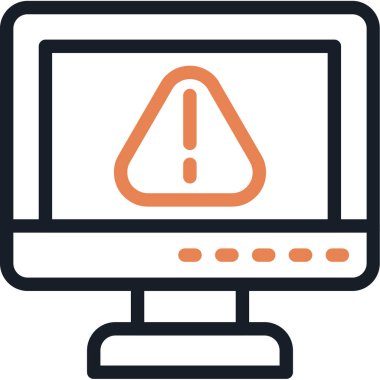 Kolayca değiştirebilen veya düzenleyebilen Düz vektör simgesi hatası