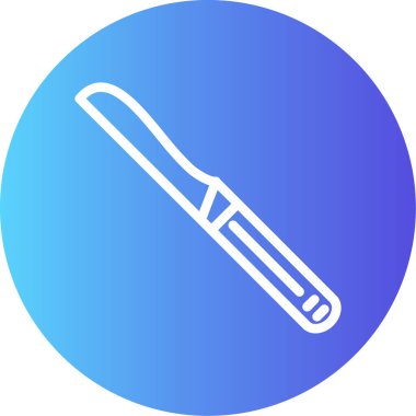 Termometre simgesinin vektör illüstrasyonu