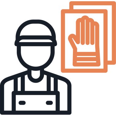 İnşa simgesi, vektör illüstrasyonu