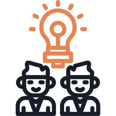 İş konsepti. İnsanların vektör illüstrasyonu