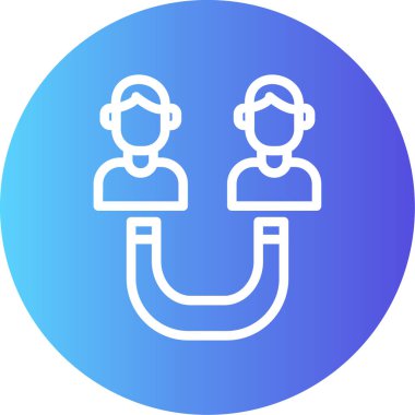 İnsan simgesinin vektör illüstrasyonu