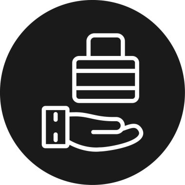 Gıda simgesinin vektör illüstrasyonu