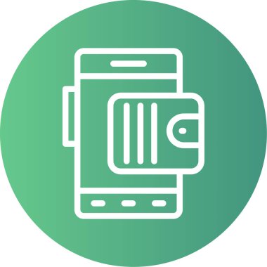 pil simgesi, modern vektör illüstrasyon tasarımı