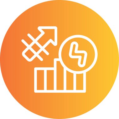 Modern simgenin vektör illüstrasyonu