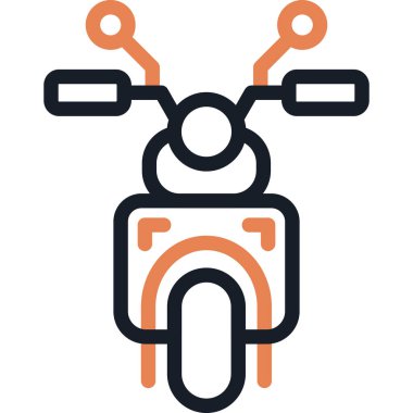 robot ikon vektör illüstrasyonu