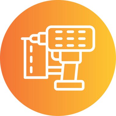 kamera simgesi vektör illüstrasyonu