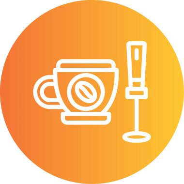 çay Kupası simge vektör çizim