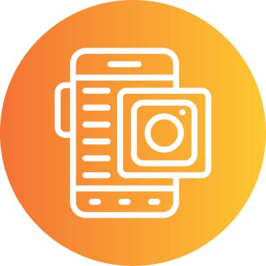 Uygulama simgesinin vektör illüstrasyonu