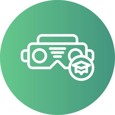 Kameranın vektör illüstrasyonu, basit simge tasarımı