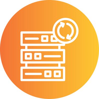 seo modern simgesinin vektör illüstrasyonu