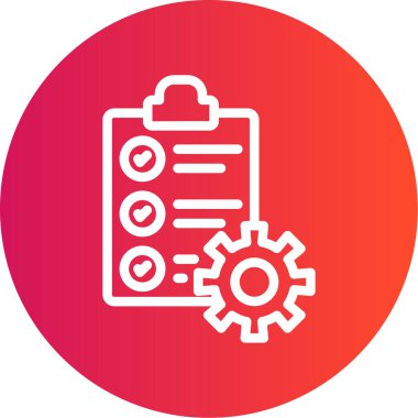 Vektör ayarı Simge illüstrasyonu