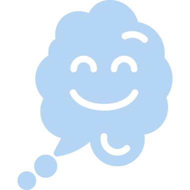 bulut kabarcığı simgesi simgesi