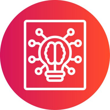 Modern eğitim ikonunun vektör illüstrasyonu