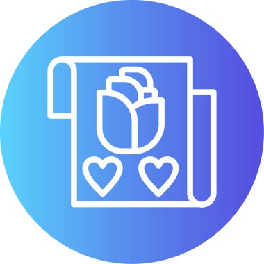 Hediye kutusu. Basit resimleme