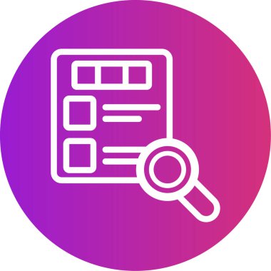 Seo simgesinin vektör illüstrasyonu