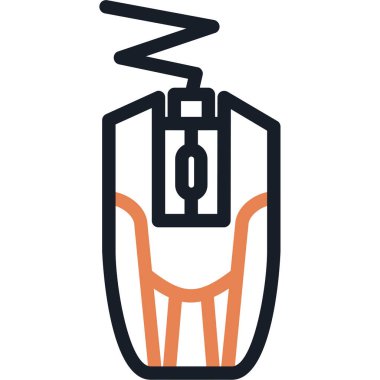 Bir şişe suyun vektör çizimi