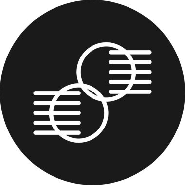 Modern simgenin vektör illüstrasyonu