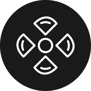 Wi-Fi simgesinin vektör illüstrasyonu