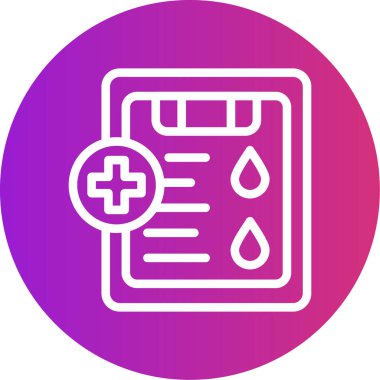 Kan damla simge vektör çizim