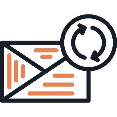 e- posta vektör simgesi