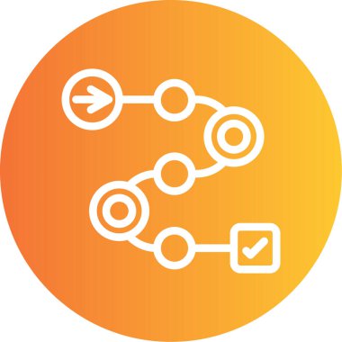 seo modern simgesinin vektör illüstrasyonu