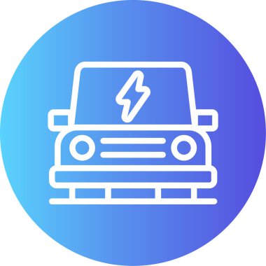 araba simgesi vektör illüstrasyonu