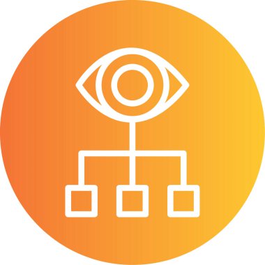 seo modern simgesinin vektör illüstrasyonu