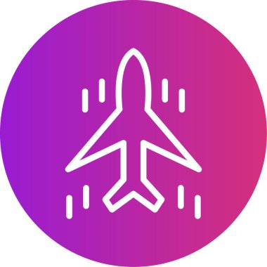 Vektör uçak simge tasarlamak