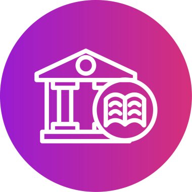 Benzersiz yapı vektörü simgesi